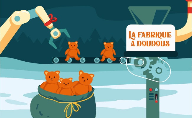 animation fabrique à doudou