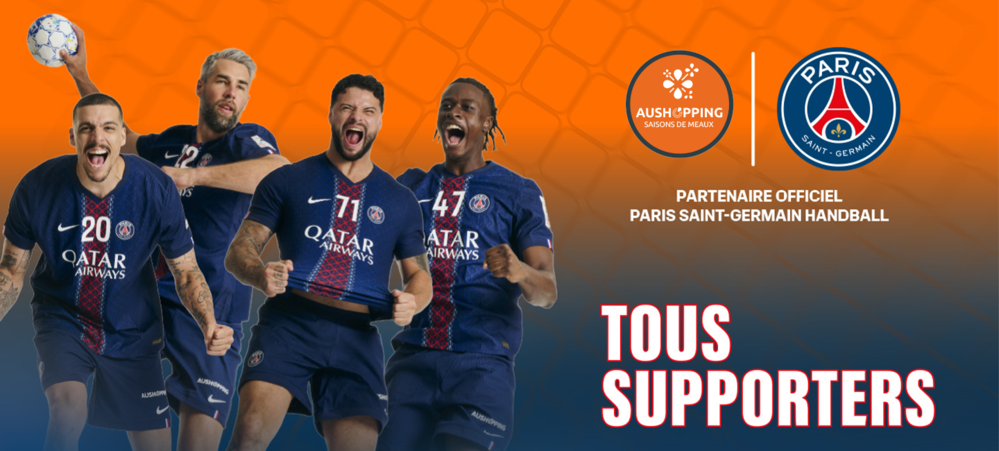 Meaux aushopping partenaire officiel du hand psg