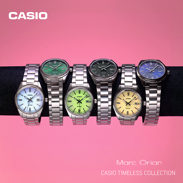 Collection de montres Casio chez Marc Orian